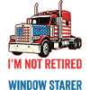 Retired Trucker US Semi Truck Driver