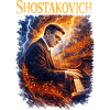 Shostakovich Feuerklang am Klavier
