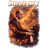Stravinsky Piano Fire