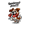 Funny Dog Walk Saying Gift