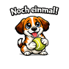 Dog Once again funny saying