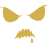 Angry Eyes Drop Mouth