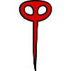Mosquito in red