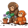 the monkey punch - Monkey Gardening