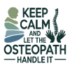 Osteopath Keep Calm Handle It Professional 