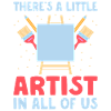 Artista, pittore grafico, piccolo artista in tutti noi