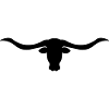 Longhorn-Kopf