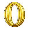 Golden O Ornament