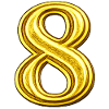 Golden Eight Sign