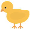 Sunny Chick Cartoon Tee