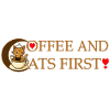 Coffee and cats first