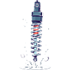 Cartoon Shock Absorber