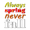 never