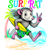 Surf Rat Surfing 