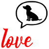 Love Statement Dog