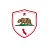 San Diego Bärenzeichen Flagge