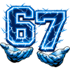 67 Six Seven Meme Gen Alpha Sjov