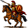 Chevalier Pixel à Cheval