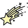 Shooting Star Comet Comic