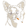 Chihuahua Shirt – Sketch Dog Motif