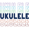 Ukulele typography