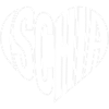 Ischia lettering heart shape
