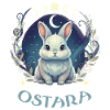 Happy Easter Ostara Rabbit