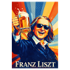 Franz Liszt Pop Art Toast Tea