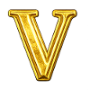 Golden V Monogram - Glossy