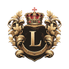 L Buchstabe Name Krone