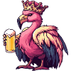Flamingo Beer King