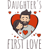 Daughter's First Love Heart