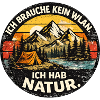 Forest Camping Retro Nature