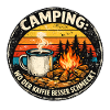 Camping coffee tastes better