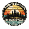 Wald statt Stadt Kreisdesign
