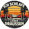 Ich schlafe lieber draußen
