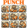 Singe Cooler Punch Bébé Singe mignon