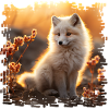 Arctic fox in the Sobbeb sinking