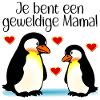 Mama Child Penguins Mother's Day