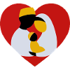 Muslimischer Mann, Frau, Babyliebe