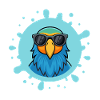 Blue Parrot Solar Glasses