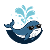 Whale Stylish Black Glasses