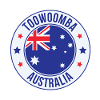 Toowoomba Australia Crest Badge