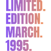 Limited Edition March 1995