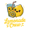 Lemonade Crew Funny Lemon Cartoon Illustration
