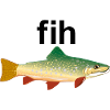 Fih Funny Fish Men's Fishing Fih
