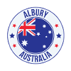 Albury-Australien-Abzeichen