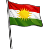 Kurdistan Flag Sunstar
