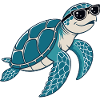 Turtle chic eyeglasses