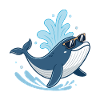 Sun Whale Splash